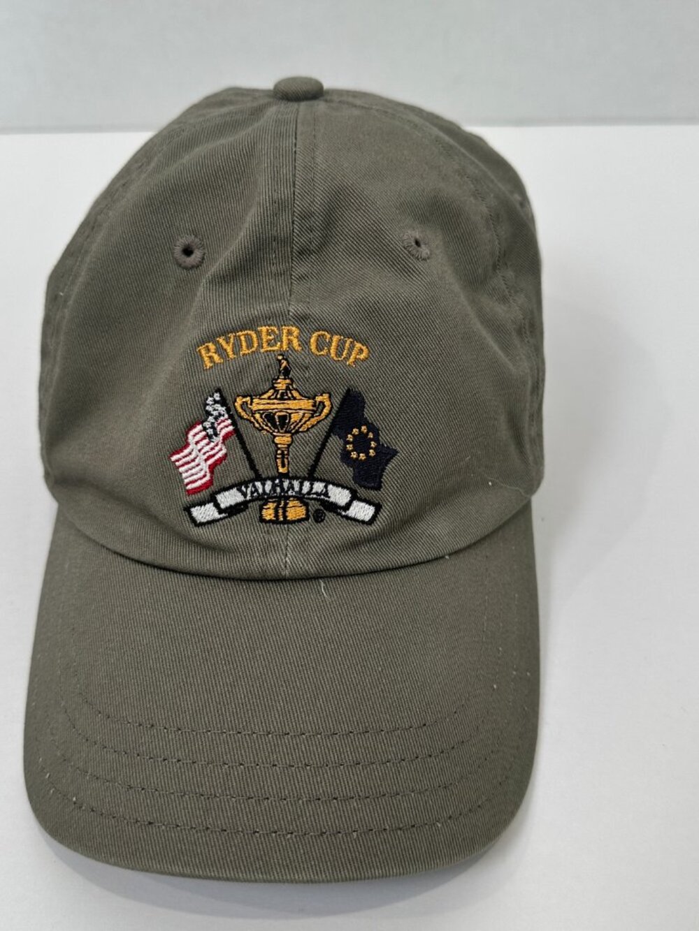 2008 Ryder Cup Valhalla Golf Club Pukka Headgear Adjustable Golf Hat Cap Green